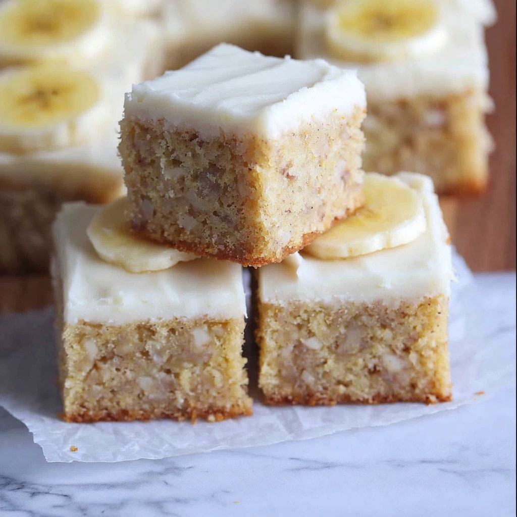 Banana Bread Brownies with Brown Butter Frosting Recipe - Recipe Image
