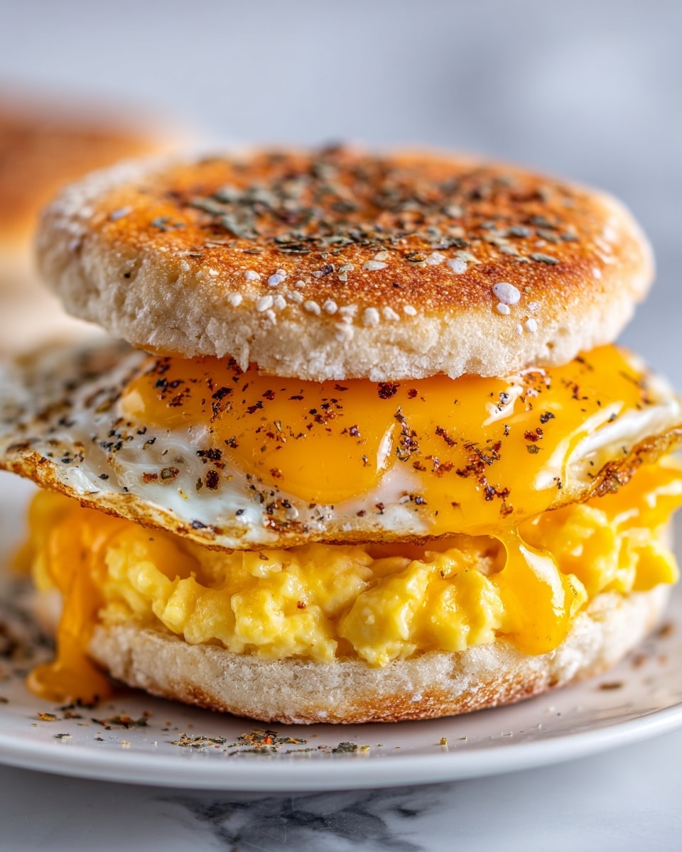 Viral Egg Sandwich Muffin Recipe - Recipe Image