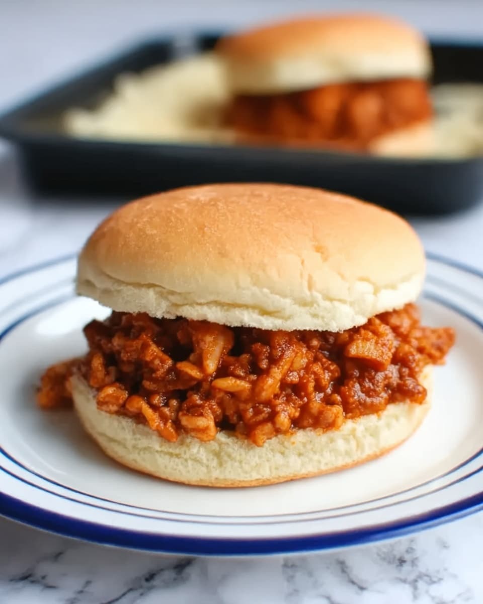 Chicken Parmesan Sloppy Joes Recipe - Recipe Image