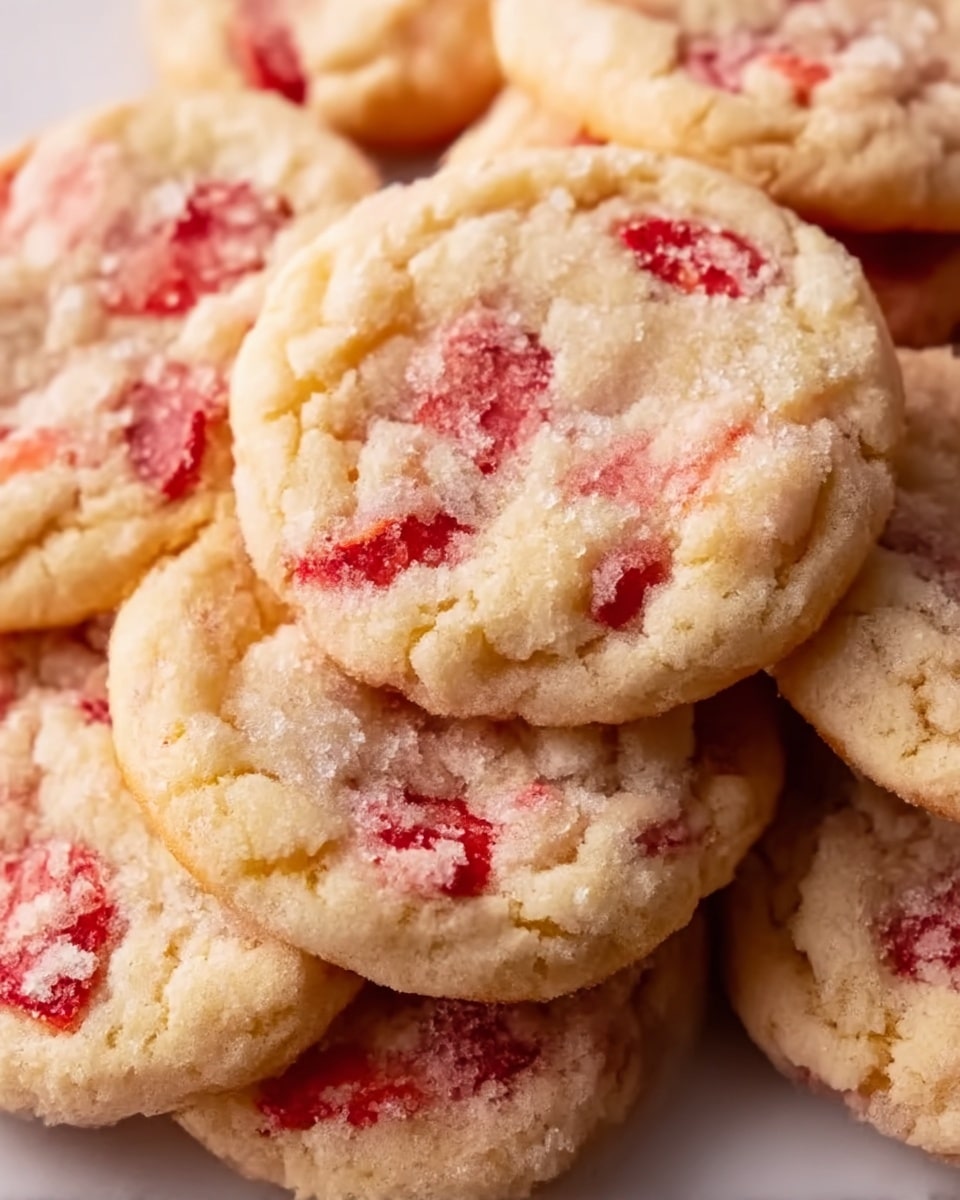 Strawberry Crunch Cookies – A Sweet and Crunchy Delight Recipe - Recipe Image