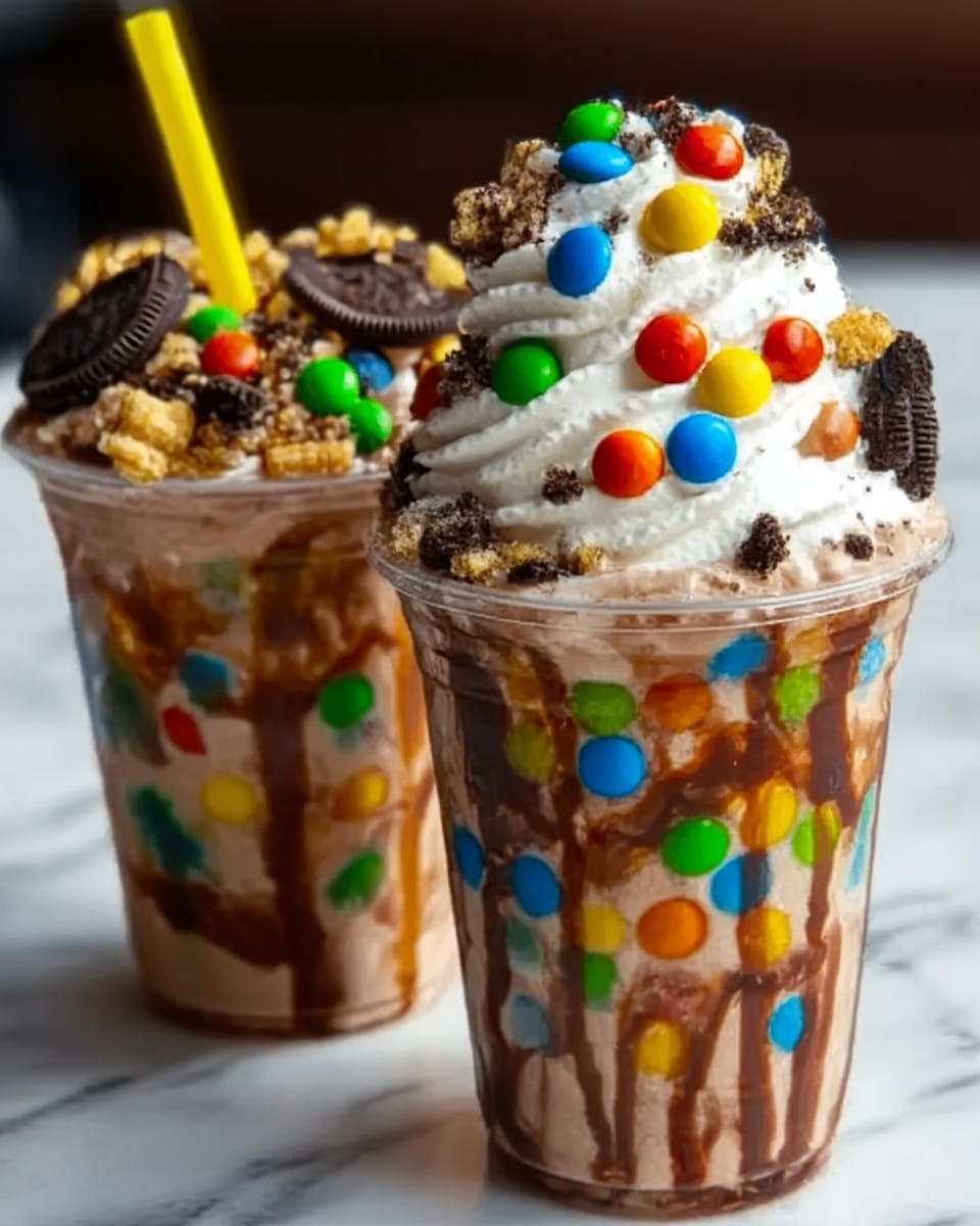 M&M Cookie Frappuccinos Recipe - Recipe Image