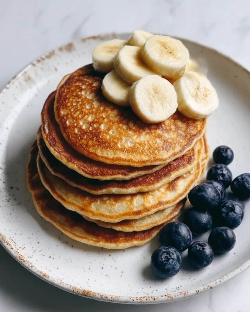 Flourless Banana & Protein Powder Pancakes Recipe