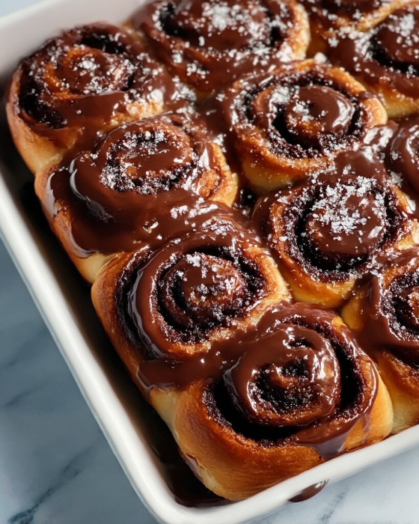Chocolate Cinnamon Rolls Recipe