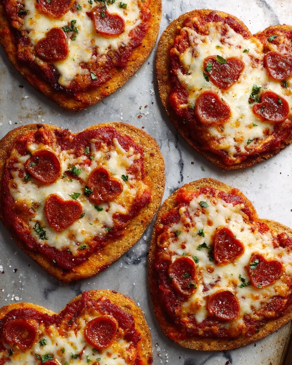 Heart-Shaped Pizzas: A Delicious and Fun Way to Celebrate Recipe - Recipe Image