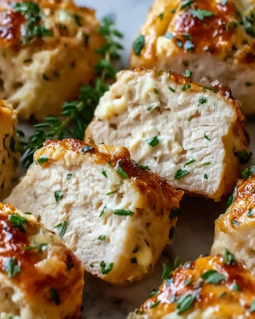 Chicken Alfredo Monkey Bread Recipe