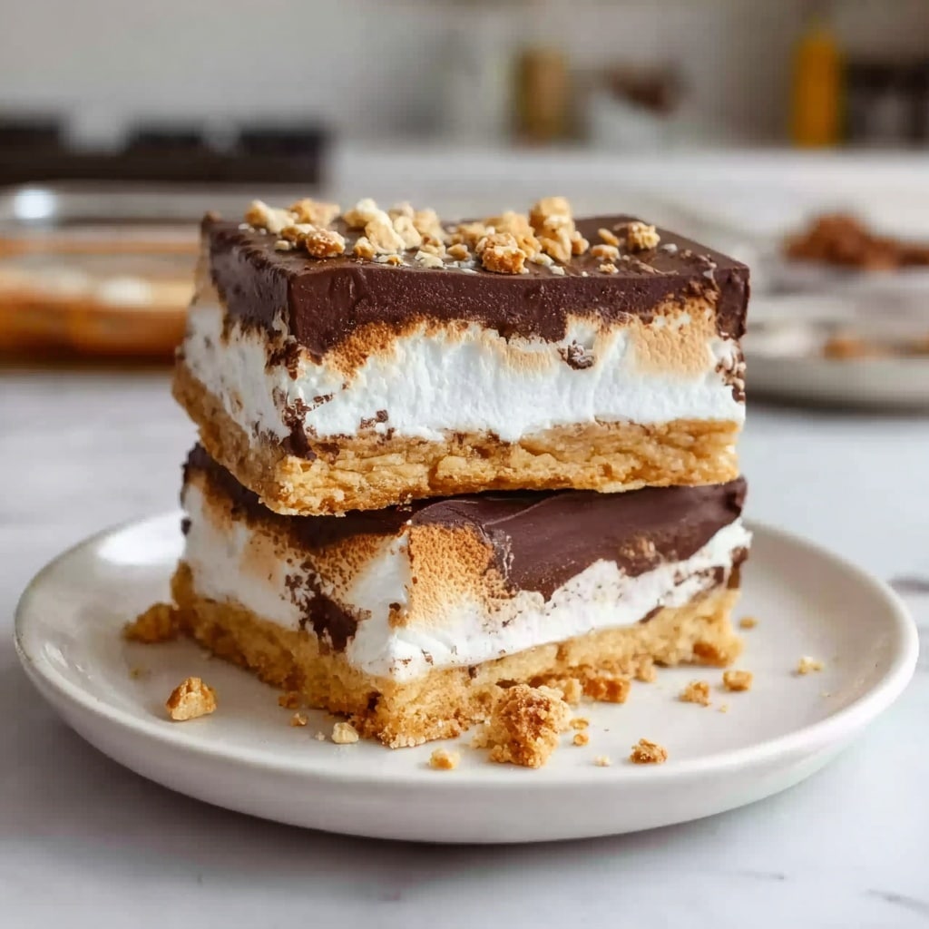 Frozen S'mores Bars Recipe - Recipe Image