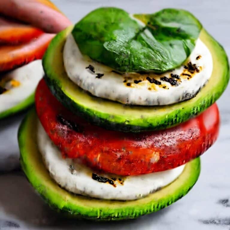 Caprese Stuffed Avocados Recipe