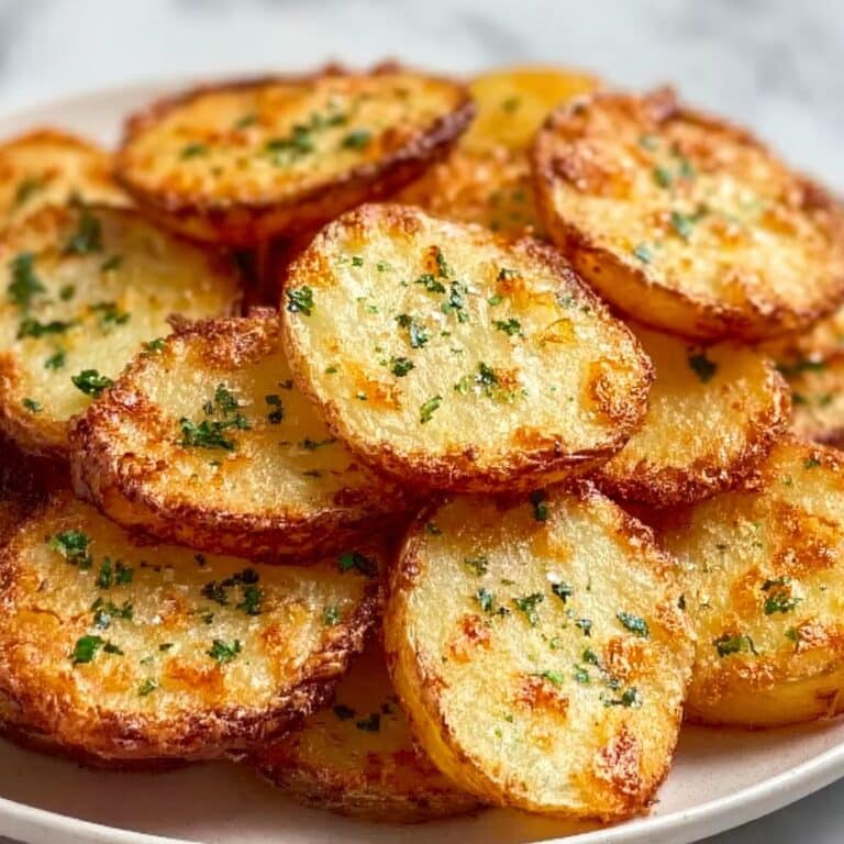 Mini Baked Parmesan Potato Rounds Recipe