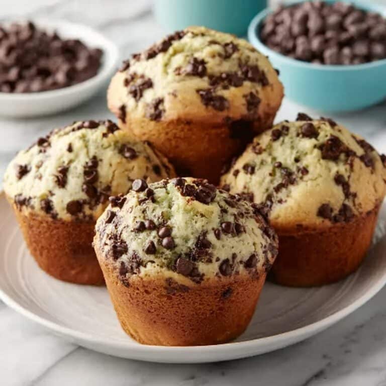 Chocolate Chip Zucchini Muffins Recipe