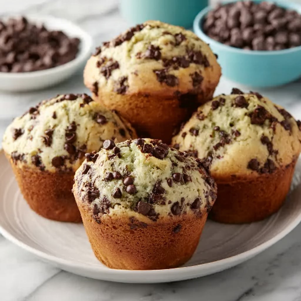 Chocolate Chip Zucchini Muffins Recipe
