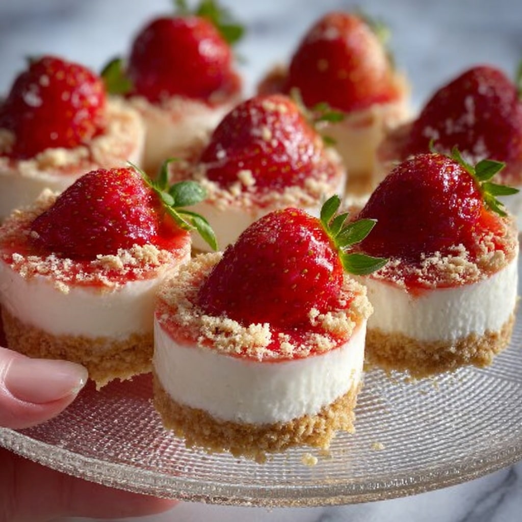 Cheesecake Deviled Strawberries Recipe - Recipe Image