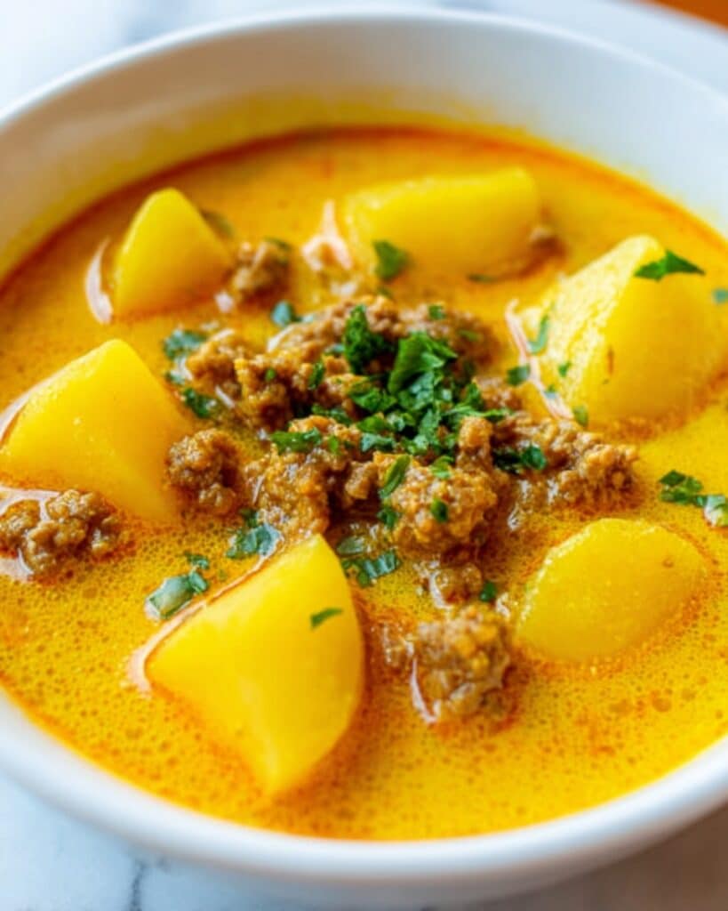 Creamy Potato & Sausage Soup Recipe