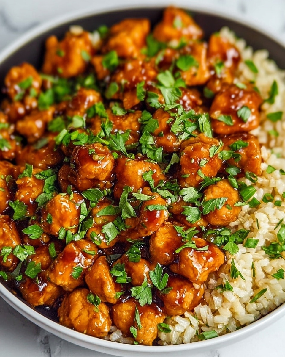 Honey BBQ Chicken Rice: The Ultimate Comfort Meal Recipe - Recipe Image