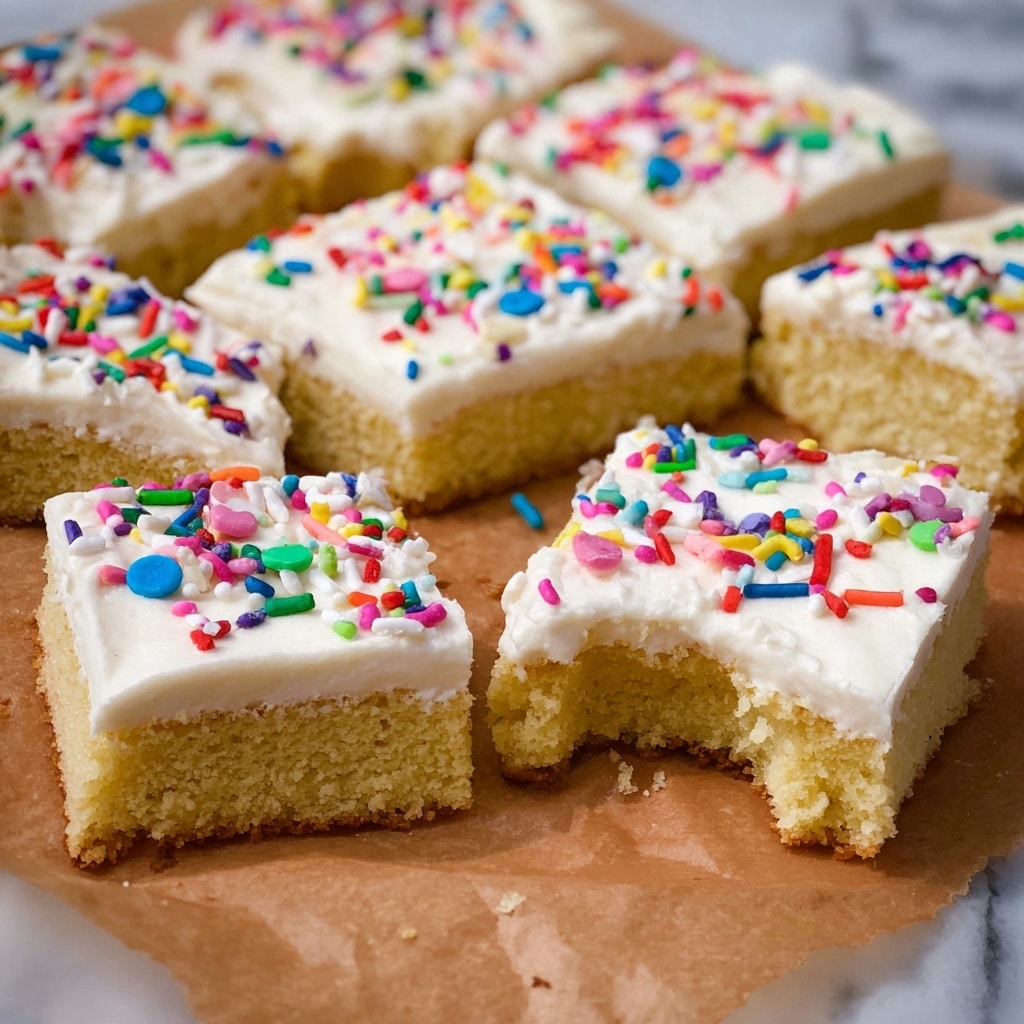 Frosted Sugar Cookie Bars Recipe - Recipe Image