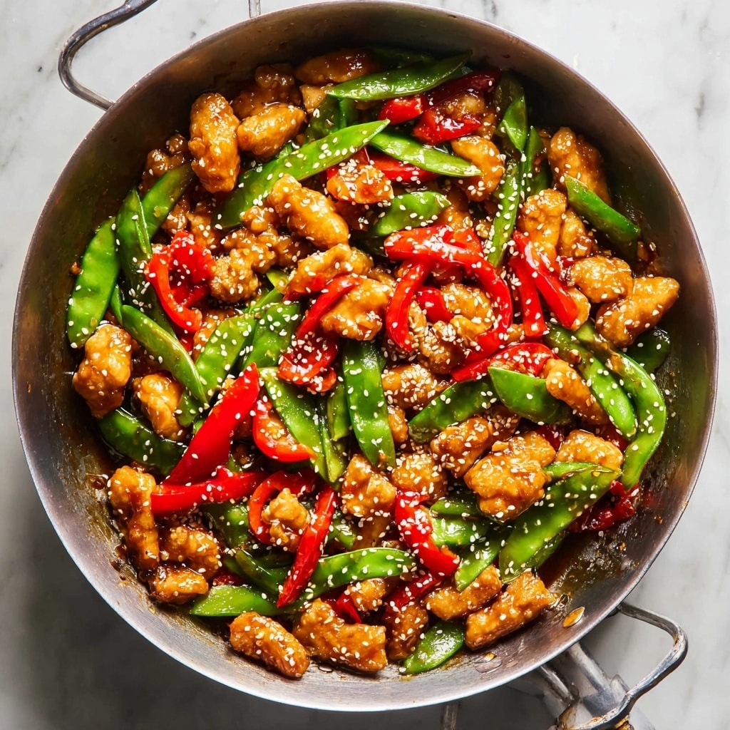 Honey Garlic Chicken Stir Fry Recipe - Recipe Image