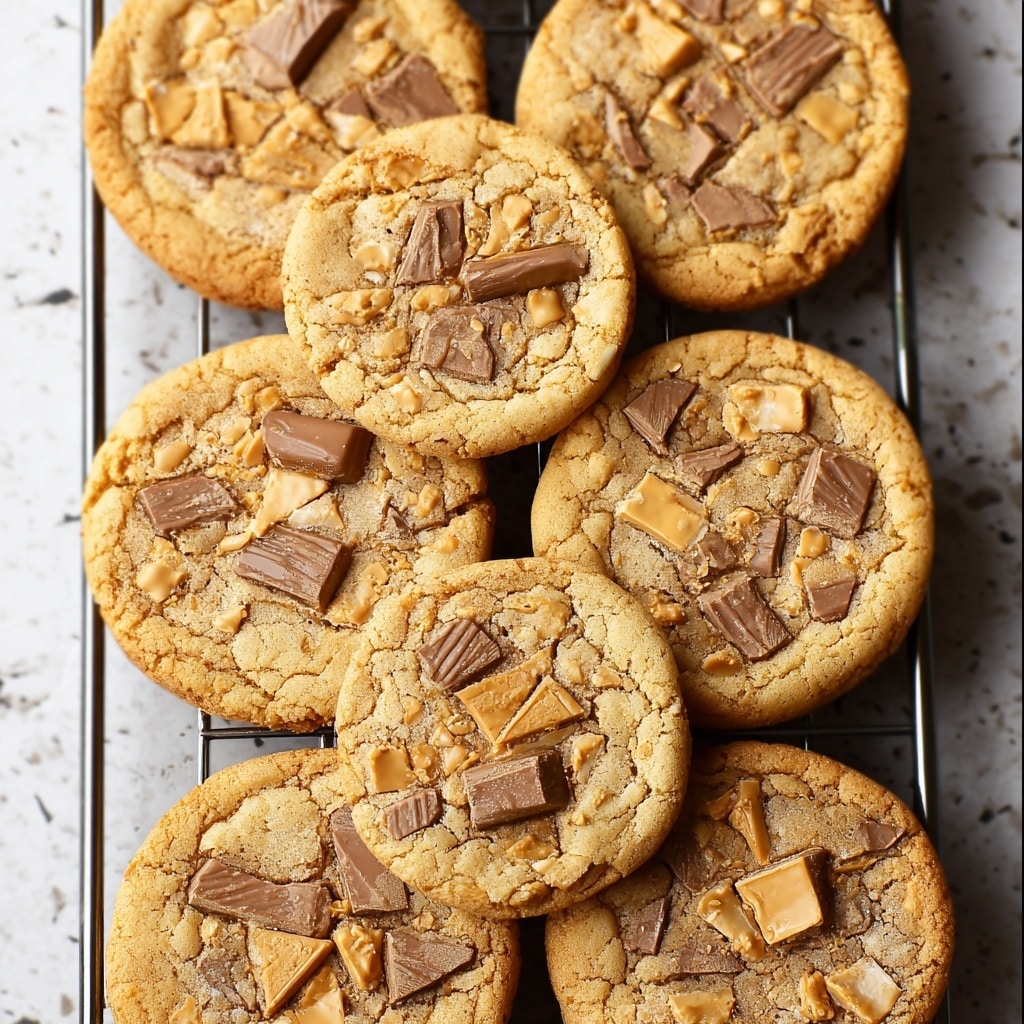 Peanut Butter Butterfinger Cookies Recipe - Recipe Image