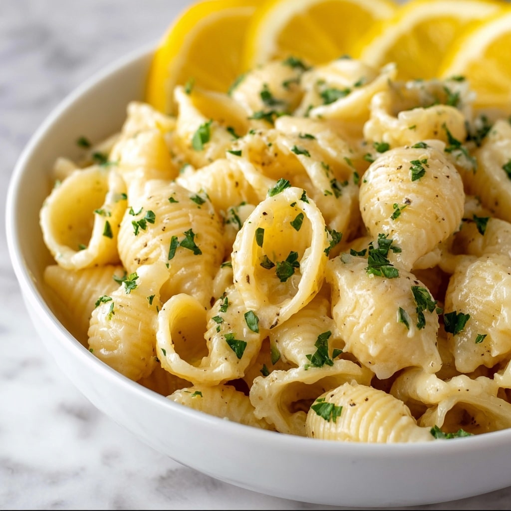 Garlic Butter Pasta with Herbs and Parmesan Recipe - Recipe Image