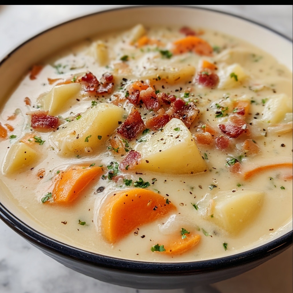 Best Homemade Potato Soup Recipe - Recipe Image