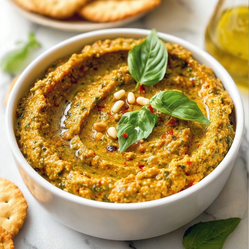 Roasted Red Pepper Pesto Recipe - Recipe Image