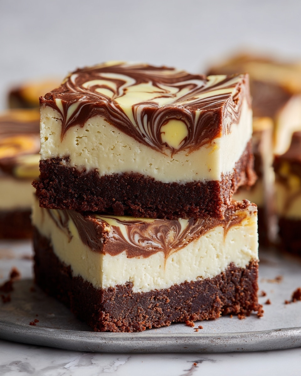 Cheesecake Brownies Recipe - Recipe Image