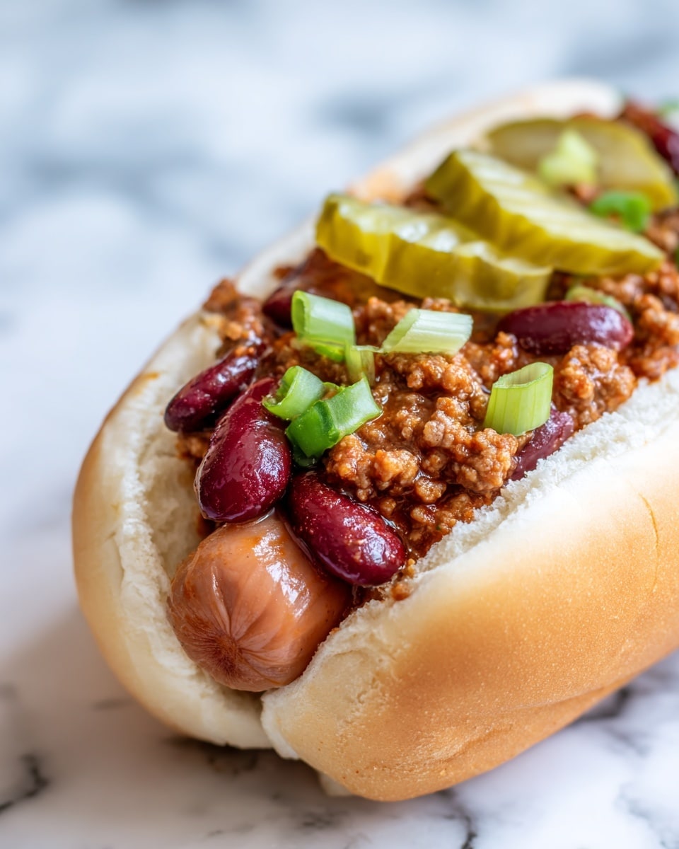 Crockpot Hot Dog Chili Recipe - Recipe Image