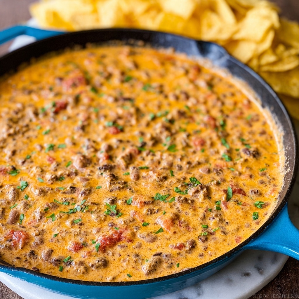 Hot Sausage Black-Eyed Pea Dip Recipe - Recipe Image