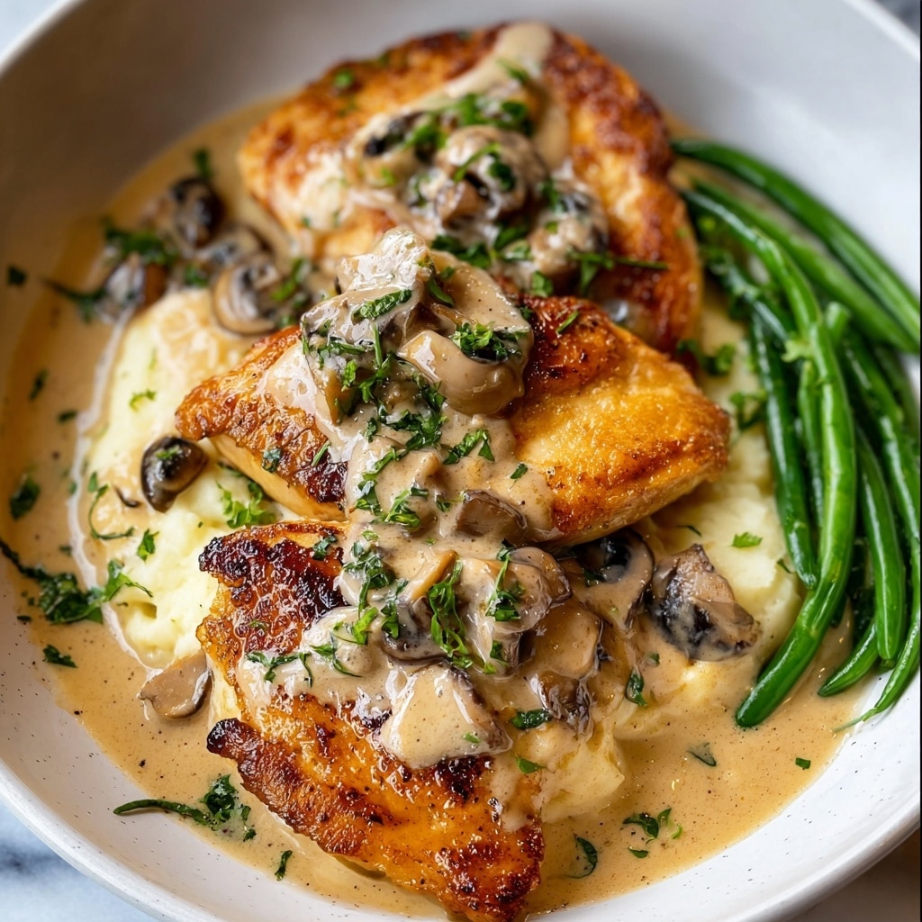 Creamy Garlic Chicken Recipe - Recipe Image
