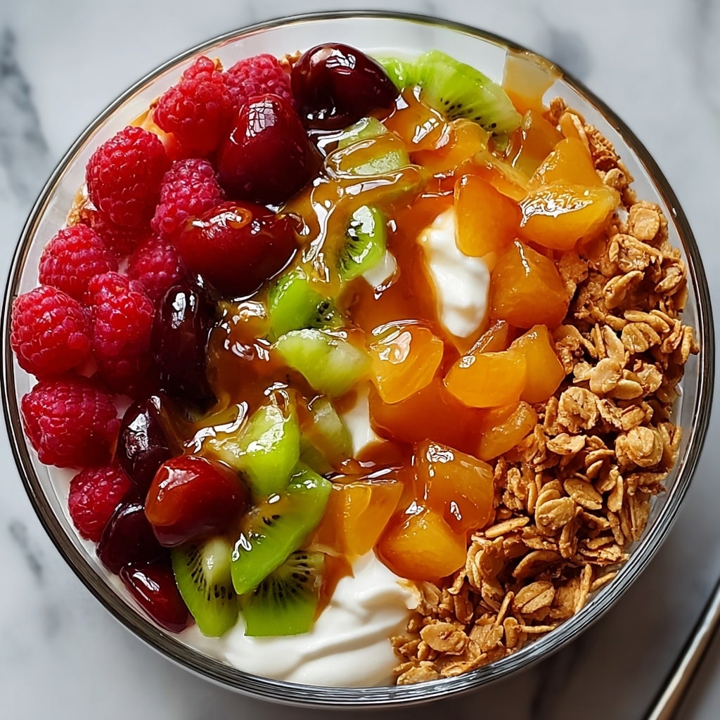Caramel Crunch Cheesecake Fruit Salad Recipe - Recipe Image