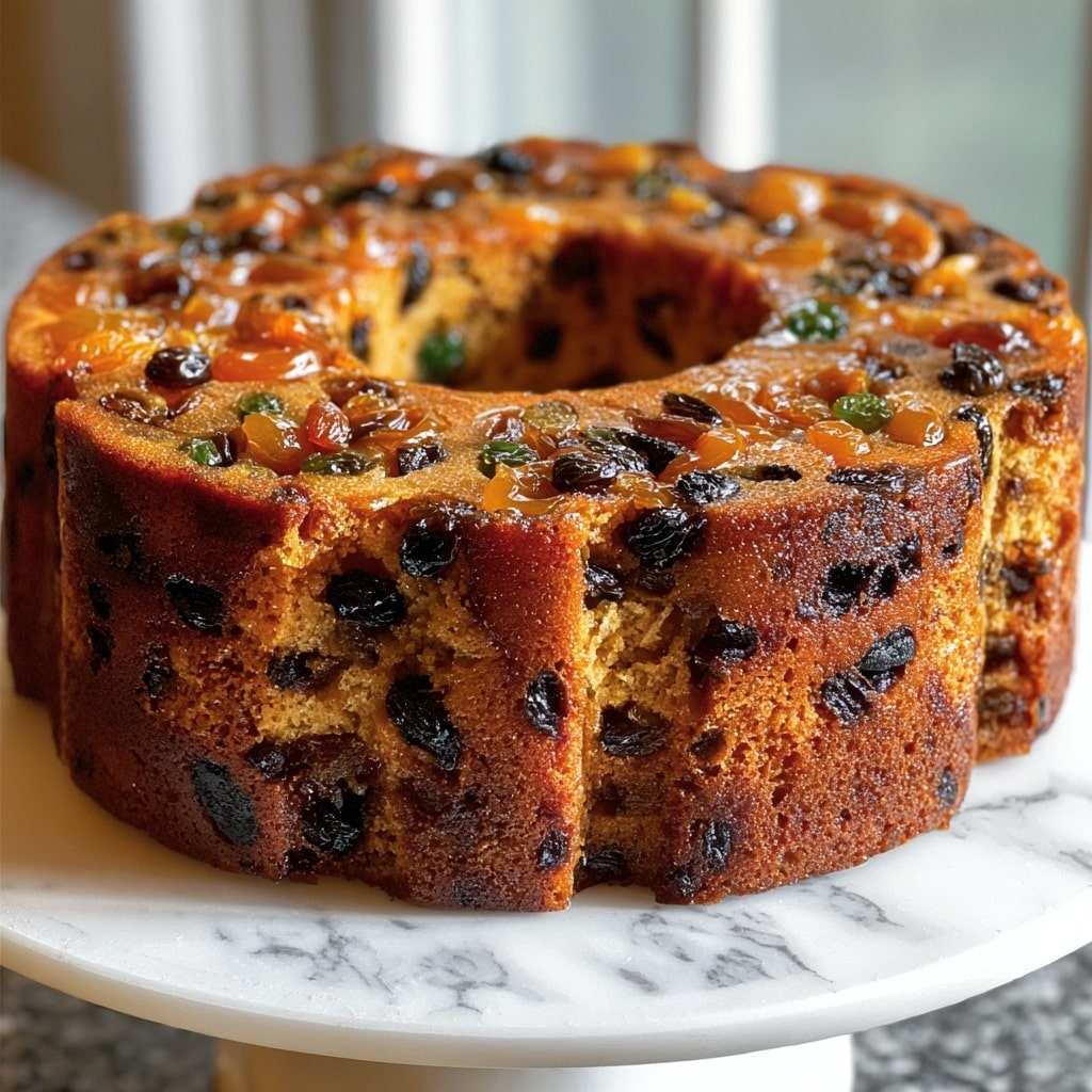 German Fruit Cake Recipe - Recipe Image