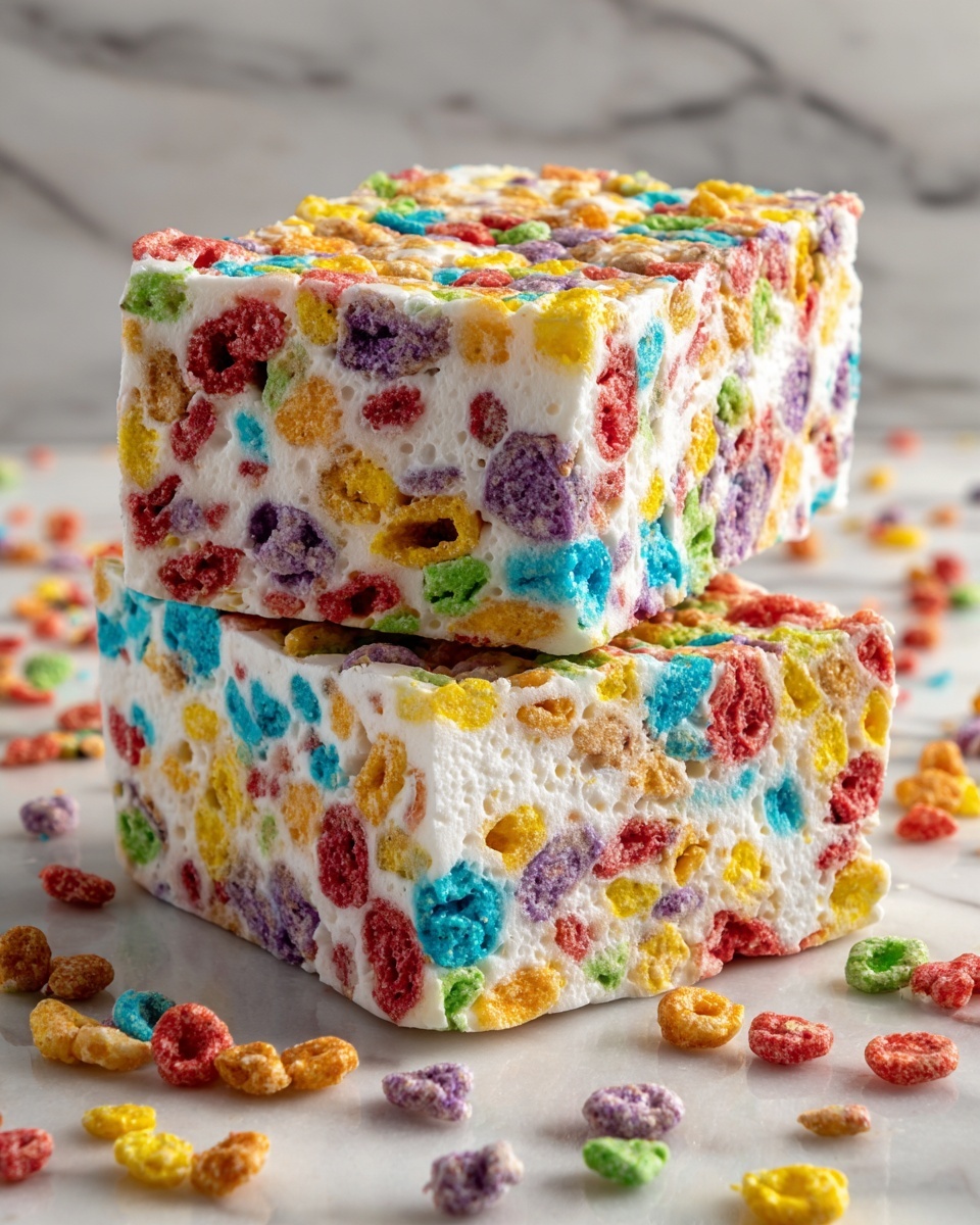 Fruity Pebbles Treats Recipe - Recipe Image