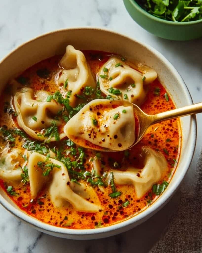 Coconut Curry Soup with Vegan Dumplings Recipe