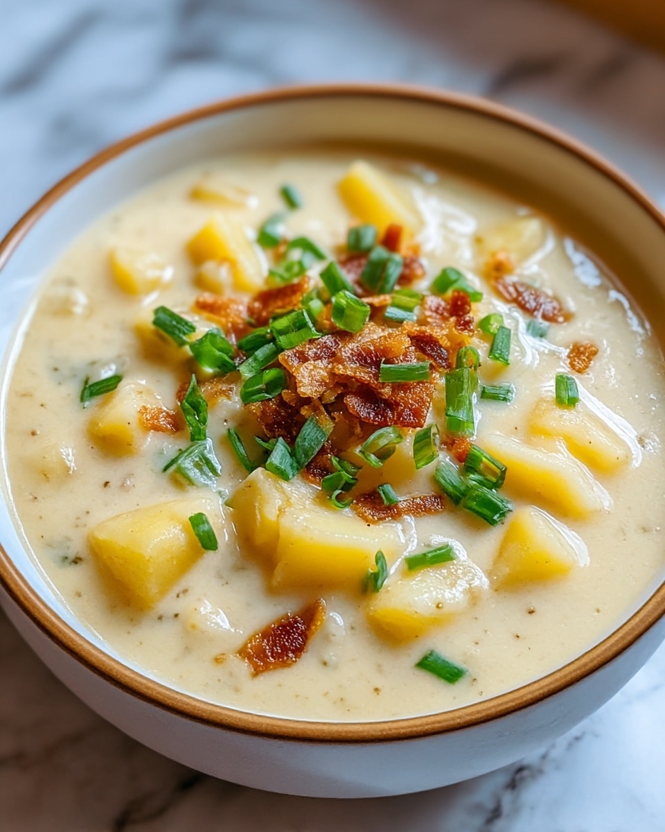 Fashioned Loaded Potato Soup Recipe - Recipe Image