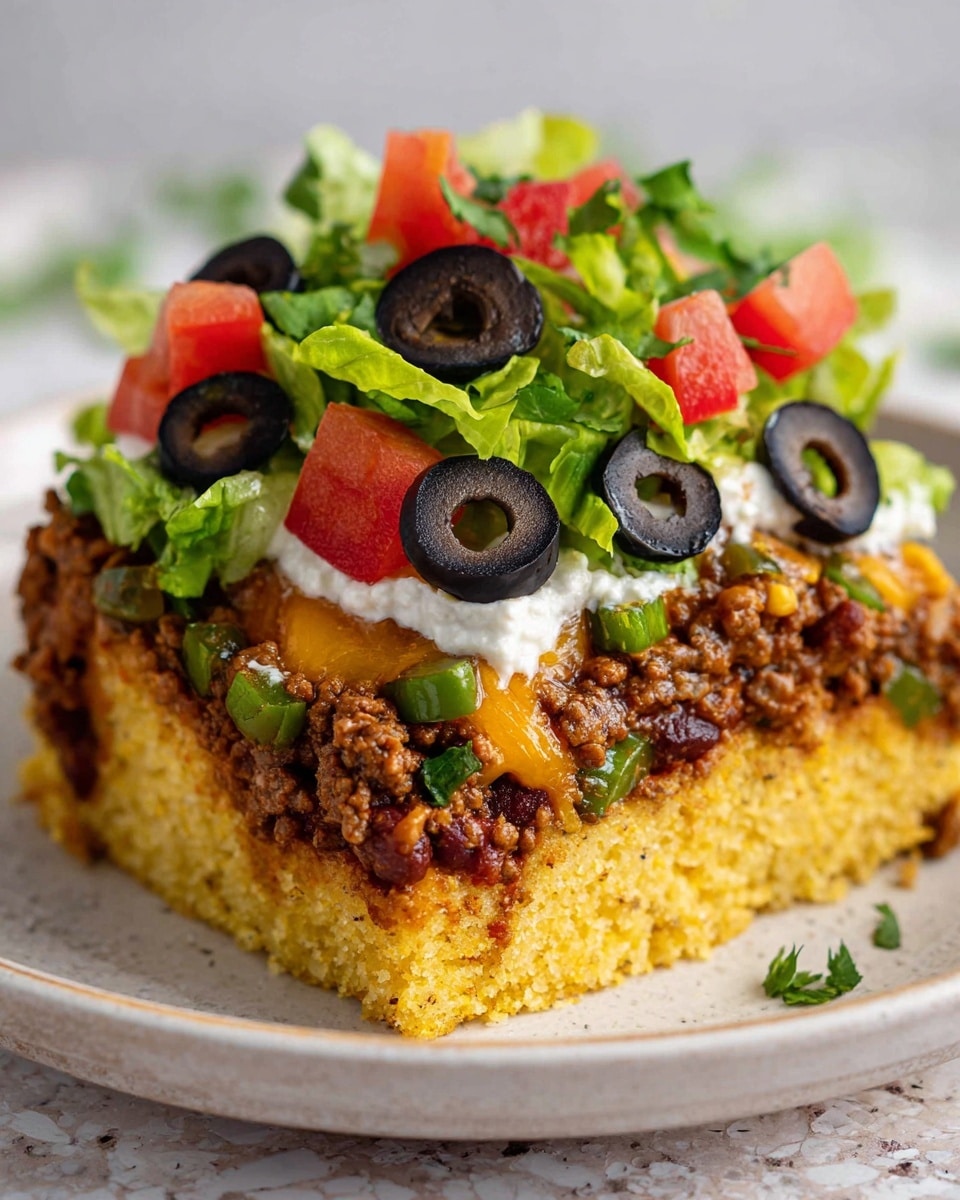 Cornbread Taco Bake Recipe - Recipe Image