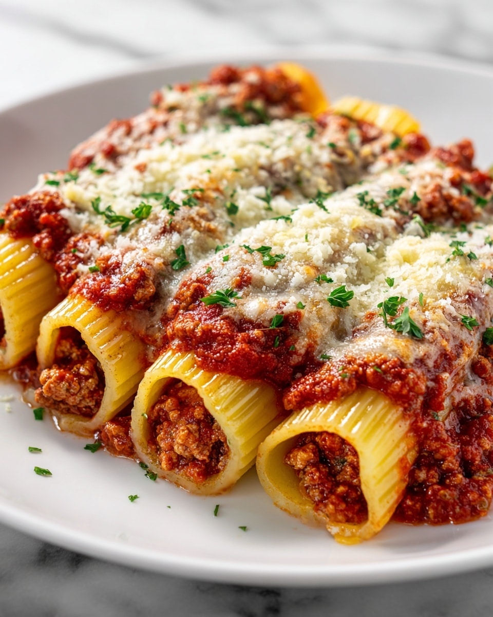 Cheesy Bolognese Roll-Ups Recipe - Recipe Image