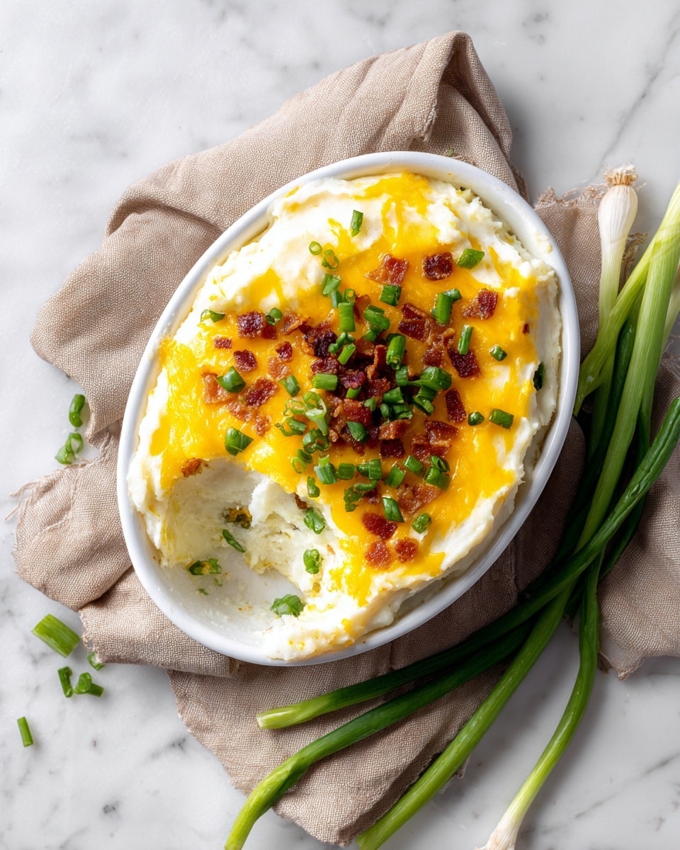 Loaded Mashed Potatoes Casserole: The Ultimate Comfort Food Recipe - Recipe Image